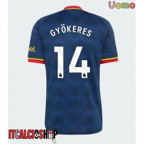 Arsenal Viktor Gyokeres #14 Seconda Maglia 2026-27 Manica Corta
